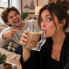 I Love You For Who You Are But That C*ck Sure Is A Bonus Personalized Naughty Glass Mug CH07 180688