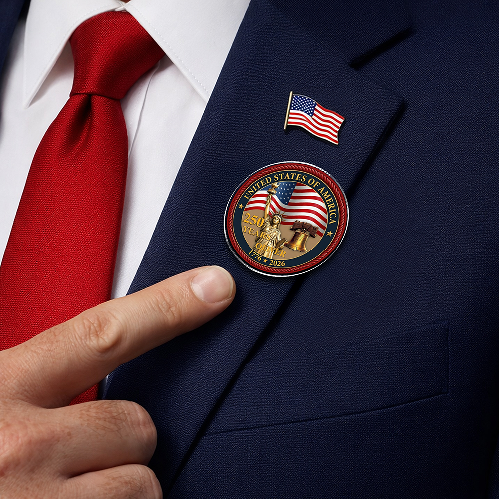 Custom Name United State Of America 250 Years Acrylic Pin TH10 169351