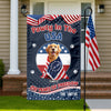 Personalized Pawty In The USA 250 Years Of Freedom Dog Garden Flag HA75 920300