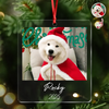 Custom Dog Photo Acrylic Ornament Christmas Gift For Dog Lovers LM32 895769