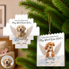 Personalized Pet Memorial Angel Wings Building Blocks Ornament CH07 180258