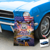 Celebrate 100 Years of Road Route 66 and America 250th Anniversary Custom Car Photo Metal Sign TH10 898719
