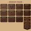 Personalized The Best Dad Ever Leather Wallet Engraving Father's Day Gift For Dad, Grandpa, Husband LM32 668899
