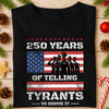 250 Years USA 250th Anniversary America Celebration Dark Shirt CH07 896696