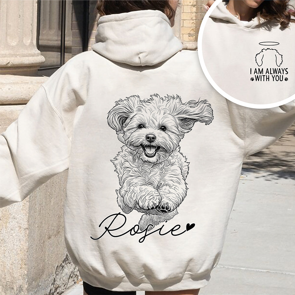Custom Photo Pencil Sketch Forever In My Heart Memorial Shirt HA75 921780
