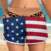 Custom Funny Patriotic Women's Beach Short Wide Load Birthday Gag Gift For Her HA75 921770