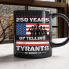250 Years USA 250th Anniversary America Celebration Black Mug CH07 896742