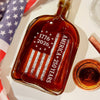 250 Years America Flag 250th Birthday 1776-2026 Whiskey Bottle HO82 894780