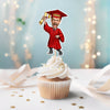 Custom Funny Face Class of 2026 Cupcake Toppers for Graduation Party HO82 901348