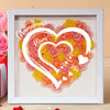 Custom Name Mom To Grandma Mother's Day Heart Flower Shadow Box TH10 892559