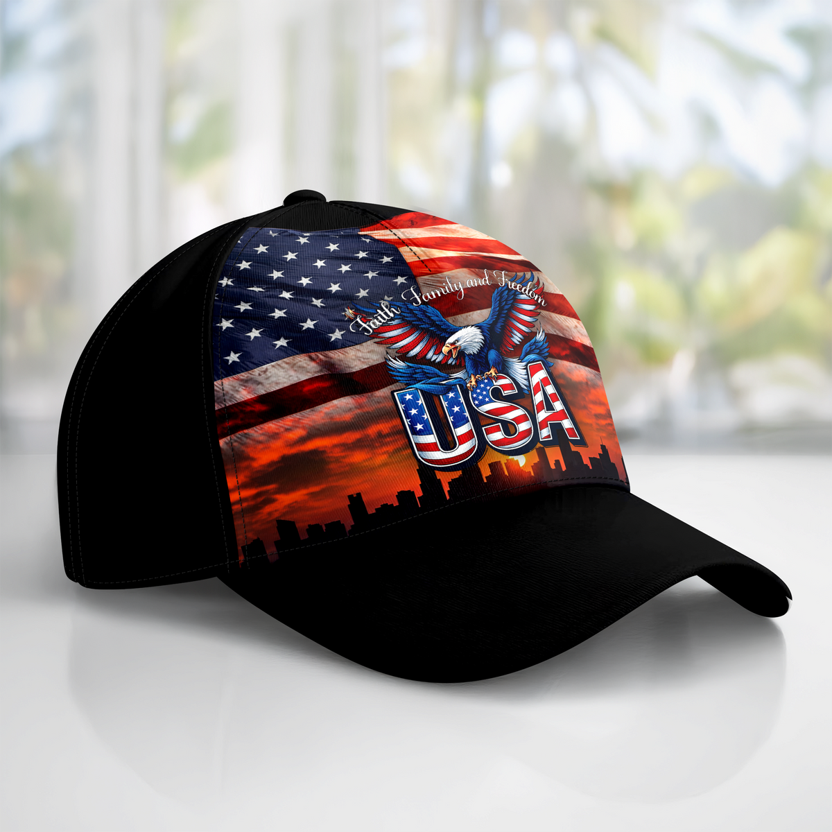 Faith Family Freedom Classic Cap USA 250th Anniversary Cap CH07 895572