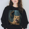 Custom Cat Photo Living That Dino Danger Life Classical Style Dark Shirt For Cat Lovers HO82 894844