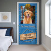 Custom Cute Photo Merry Woofmas Decoration Door Cover LM32 895679