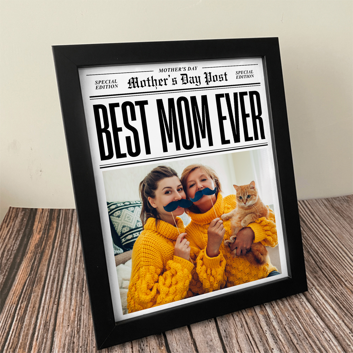 Custom Photo Best Mom Ever Picture Frame Mother's Day Gift HA75 920688