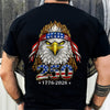 250 Years Of Independence America 250th Years Anniversary Birthday Back Shirt CH07 910490
