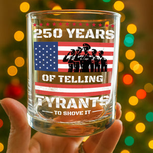 250 Years USA 250th Anniversary America Celebration Whiskey Glass CH07 896746