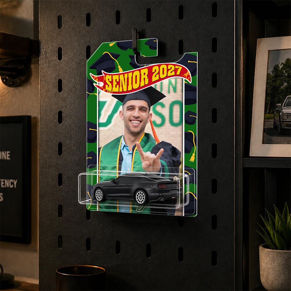 Custom Photo Senior Class Of 2027 Wheels - Personalized Graduation Keepsake CH07 180332