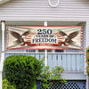 Personalized Family Name 250 Years Of Freedom Banner TH10 898911