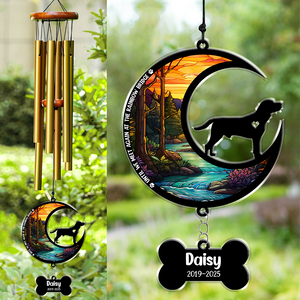 If Love Could Have Saved You, You Could Lived Forever Personalized Dog Memorial Acrylic Wind Chimes CH07 896318