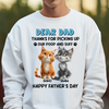 Dad, Mom Thanks For Picking Up Our Poop And Stuff Personalized Bright Shirt Cat Lover Gifts CH07 895246