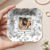 Custom Photo I Love You Mom Toile De Jouy Ring Dish, Personalized Mother’s Day Gift LM32 899809
