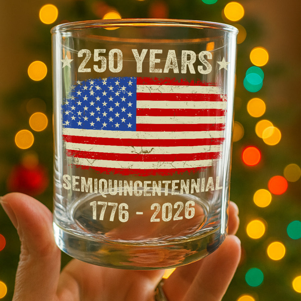 Celebrate 250th Anniversary United States Semiquincentennial Whiskey Glass HO82 894774