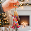 Dolly Pink Guitar Christmas Ornament, Country Music Legend Acrylic Ornament Gift HO82 903700