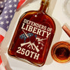 Defenders Of Liberty 250th Anniversary USA Whiskey Bottle HA75 897298
