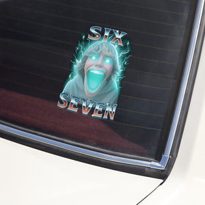 Funny Six Seven The Mason 67 Kid Gen Alpha Meme Decal Sticker HO82 900500