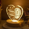 Custom Photo Dog Memorial Engraved Crystal Photo With Light TH10 898177