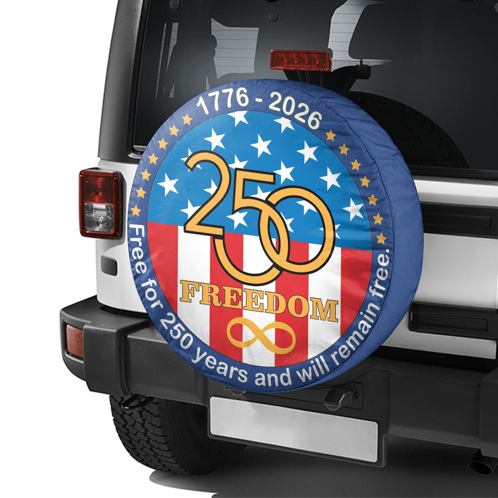 250th Anniversary 1776 - 2026 Patriotic Tire Cover HA75 898960