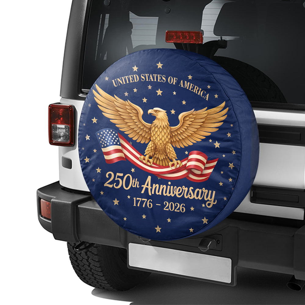 United States 250th Anniversary Tire Cover Gift for Family HA75 898958