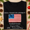 Custom Descendant of a Patriot Heritage Dark Shirt LM32 895551