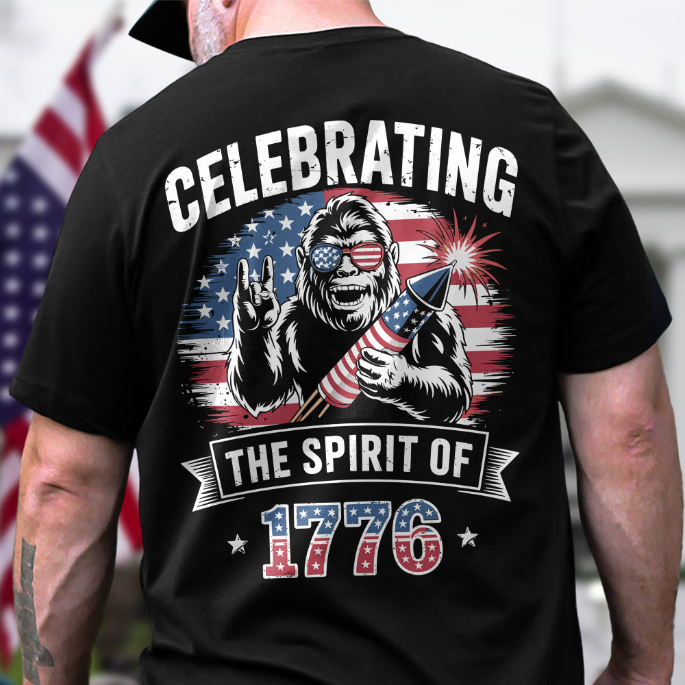 250 Years America Semiquincentennial 4th of July 2026 Back Side Dark Shirt CH07 896764