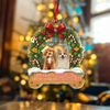 Custom Cute Dog Photo I Own You Christmas Acrylic Ornament LM32 895723