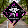 Personalized Nurse Class of 2026 RN Grad Graduation Cap Topper CH07 910892