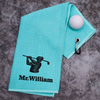 Personalized Embroidered Golf Towel for Golfer, Golf Ball Marker HA75 898636