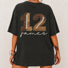 Custom Football Number & Name Faux Patchwork Back Comfort Shirt HO82 903396