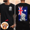 Custom Photo Australia Flag For Dog Lover Shirt TH10 894179