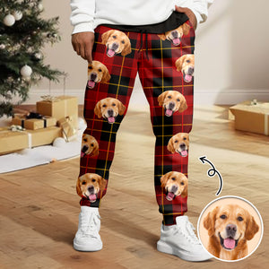 Custom Dog Photo Sweatpants Gift For Christmas HO82 894950