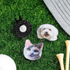 Personalised Photo Golf Ball Marker with Magnetic Hat Clip with Name Birthday Father's Day Gift for Golf Lover HO82 900624