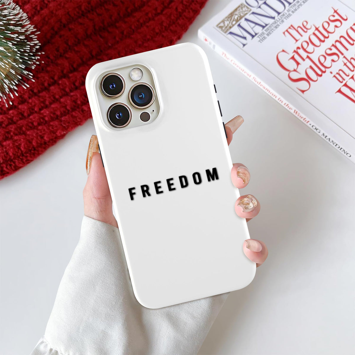 Red White Charlie Kirk Freedom Patriot Phone Case LM32 65761