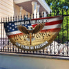 Custom Family Name America 250 Years Of Freedom Non-Pleated Fan Flag TH10 169081