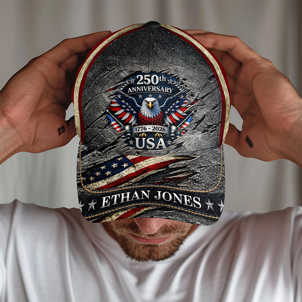 Personalized 250th Anniversary United States Of America Classic Cap HA75 921188