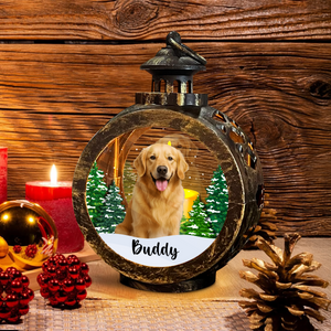 Custom Dog Photo - Personalized Christmas Lantern Ornament For Dog Lovers HA75 897540