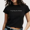 Custom Name “It’s Giving Mrs” Baby Tee - Personalized Bride Gift LM32 899653