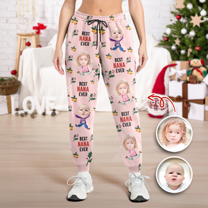 Best Nana Ever Custom Grandkids - Personalized Sweatpants LM32 895107