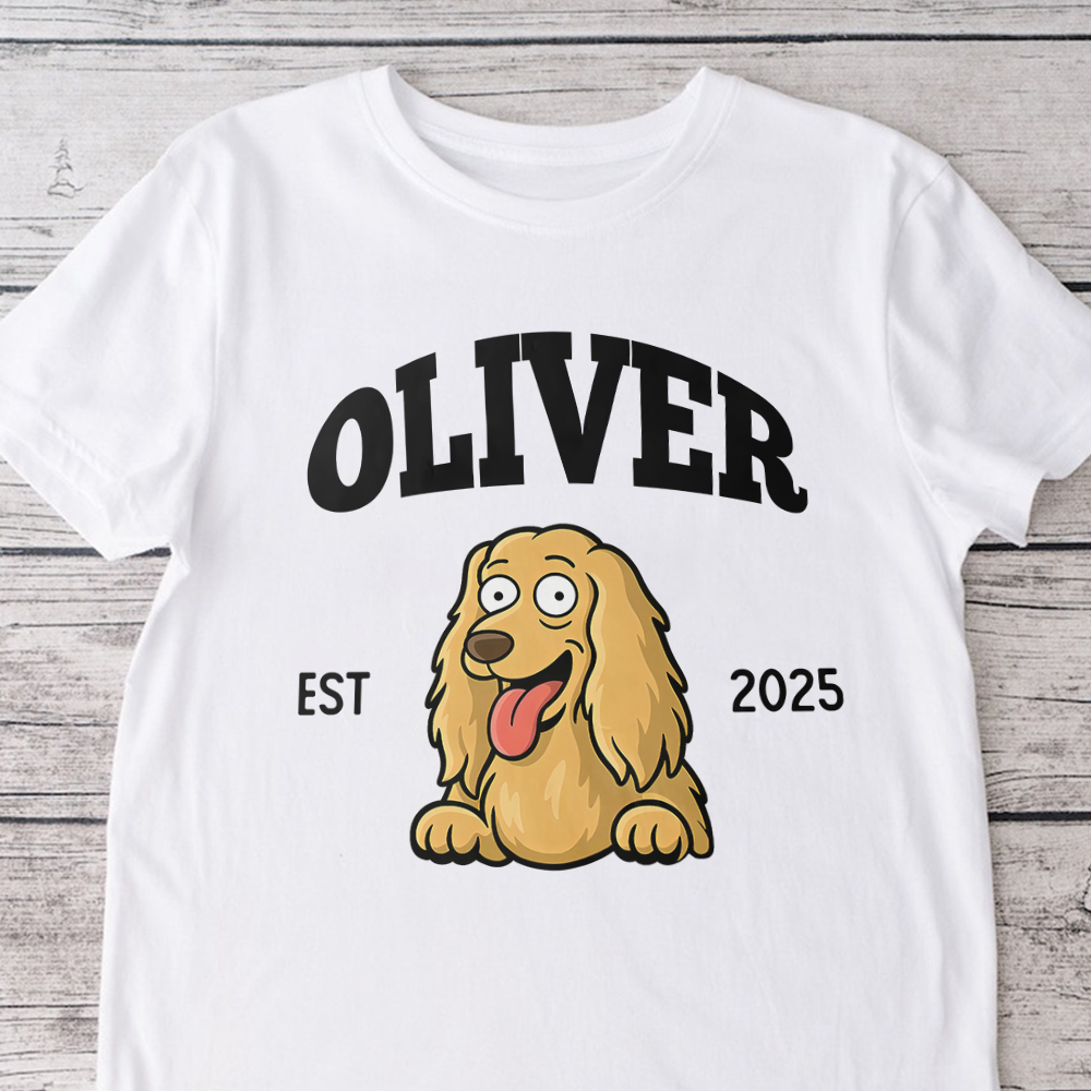 I Love My Dog Personalized Bright Shirt HA75 892188