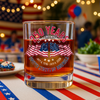 American 250 Years Semiquincentennial – Patriotic Gift 2026 Whiskey Glass LM32 895269