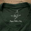 Personalized Floral Hands Mom With Kids Mother's Day Neck Print Tee CH07 910930